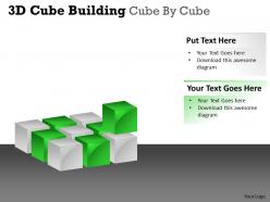3D Cube Building Cube By Cube PPT 54