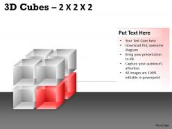 29694157 style layered cubes 1 piece powerpoint presentation diagram infographic slide
