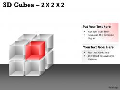 3d cubes 2x2x2 ppt 73
