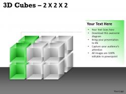 57607426 style layered cubes 1 piece powerpoint presentation diagram infographic slide