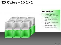 72352119 style layered cubes 1 piece powerpoint presentation diagram infographic slide