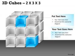 3D Cubes 2x3x3 PPT 85