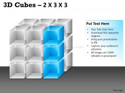 88289353 style layered cubes 1 piece powerpoint presentation diagram infographic slide