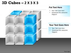 73593286 style layered cubes 1 piece powerpoint presentation diagram infographic slide