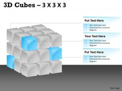 3d cubes 3x3x3 ppt 100