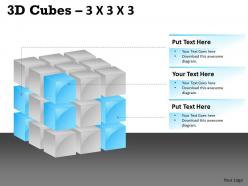 39726268 style layered cubes 1 piece powerpoint presentation diagram infographic slide