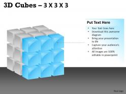 3d cubes 3x3x3 ppt 105