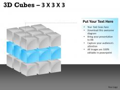 3d cubes 3x3x3 ppt 112