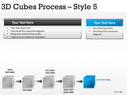 3d cubes process style 5 ppt 1
