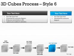 3d cubes process style 6 ppt 1