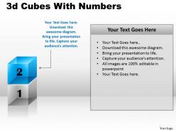 98659084 style layered cubes 1 piece powerpoint presentation diagram infographic slide