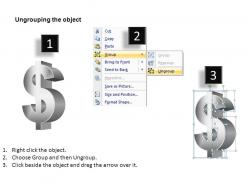 3d currency symbols powerpoint presentation slides db