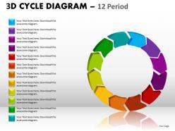 43901456 style circular loop 12 piece powerpoint template diagram graphic slide