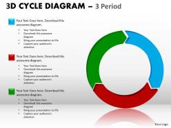 42927591 style circular loop 3 piece powerpoint template diagram graphic slide