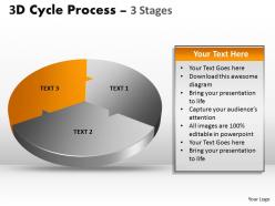 8107236 style puzzles circular 3 piece powerpoint presentation diagram infographic slide