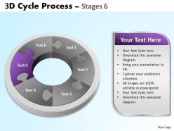 97279049 style division pie-donut 6 piece powerpoint template diagram graphic slide