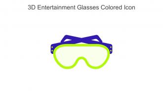 3D Entertainment Glasses Colored Icon In Powerpoint Pptx Png And Editable Eps Format