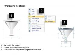 3d funnel design diagram