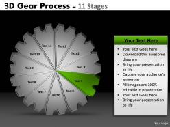 3d gear process 11 stages