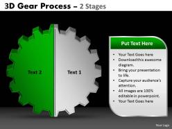 3d gear process 2 stages style 1 2