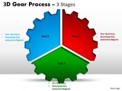 51388883 style variety 1 gears 3 piece powerpoint presentation diagram infographic slide