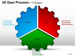 3d gear process 3 stages style 1 powerpoint slides and ppt templates 0412