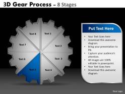 3d gear process 8 stages style 1