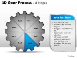 3d gear process 8 stages templates style 1