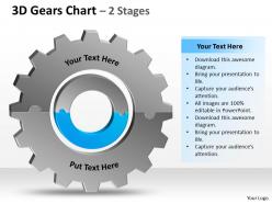 31002825 style variety 1 gears 2 piece powerpoint presentation diagram infographic slide