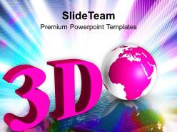 3d Globe Unique Earth Powerpoint Templates Ppt Themes And Graphics 0313