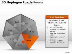 3d heptagon puzzle process 1