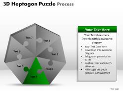 3d heptagon puzzle process 1