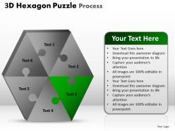 65041577 style puzzles mixed 6 piece powerpoint presentation diagram infographic slide