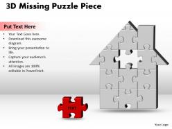 3d home h missing puzzle piece