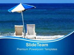 3d illustration of beach beauty powerpoint templates ppt themes and graphics 0213