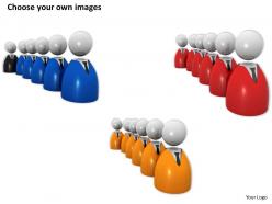 3d image concept of uniqueness ppt graphics icons powerpoint