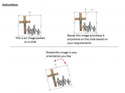 3d image of christian family ppt graphics icons powerpoint