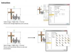 3d image of christian family ppt graphics icons powerpoint