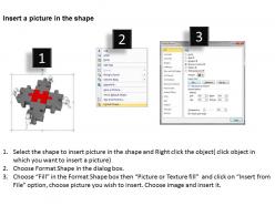 3d image of men assembling success puzzle ppt graphics icons powerpoint