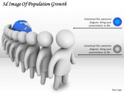 3d image of population growth ppt graphics icons powerpoint
