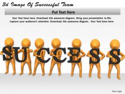 3d image of successful team ppt graphics icons powerpoint