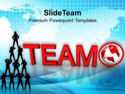 3d image of team concept powerpoint templates ppt themes and graphics 0113