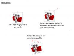 3d image of team help ppt graphics icons powerpoint