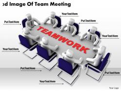 3d image of team meeting ppt graphics icons powerpoint