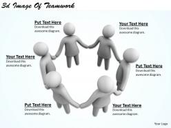 3d image of teamwork ppt graphics icons powerpoint