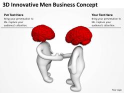 3d innovative men business concept ppt graphics icons powerpoint