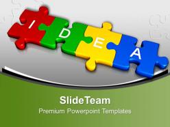 3d jigsaw puzzles forms idea innovationpowerpoint templates ppt themes and graphics 0113
