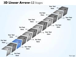3d linear arrow 12 stages 1