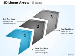 3d linear arrow 3 stages 7