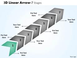 3d linear arrow 7 stages 5